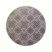 Polystyrene Cake Board, Round, Silver Covered, 14" (350mm) - Cafe Supply