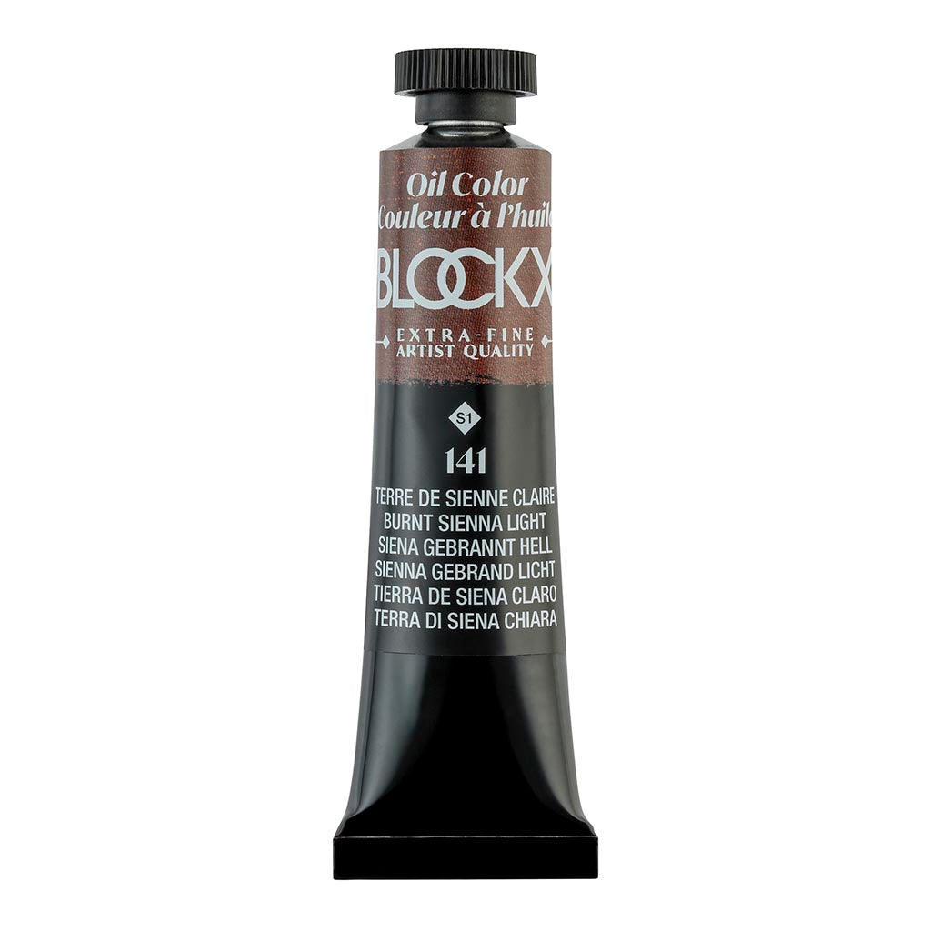 BLOCKX Oil Tube 20ml S1 141 Burnt Sienna Light