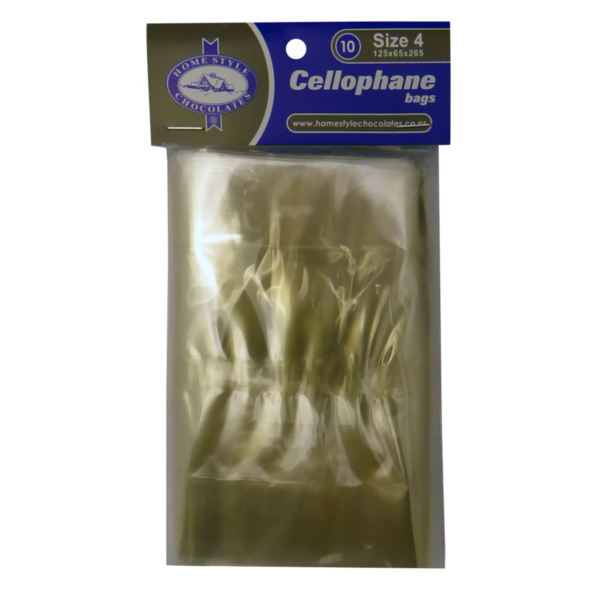 Cello Bag 4 - 125x265x65mm (10PK) - Cafe Supply