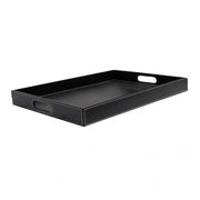 Black Leatherette Tray 500x375x50mm - Cafe Supply