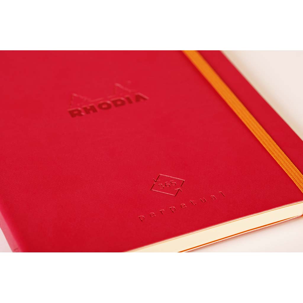 Rhodia Perpetual Diary A5 Poppy