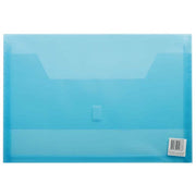FM Wallet Polywally 325F Blue Transparent - Cafe Supply