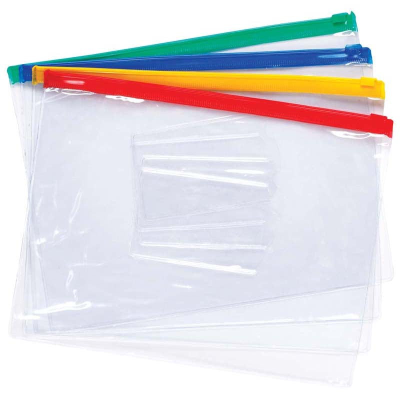 FM Data Wallet A5 Clear PVC - Cafe Supply