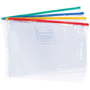 FM Data Wallet B4 Clear PVC With Zip - Cafe Supply
