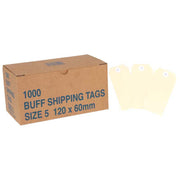Globe Manilla Tags No.5 120x60mm Box 1000 - Cafe Supply