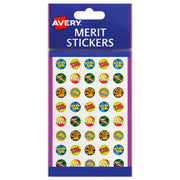 Avery Merit Stickers Mini Assorted Captions Round 13mm 800 Pack - Cafe Supply