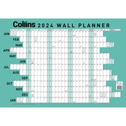 Collins Wallplanner A2 Unlaminated Even Year