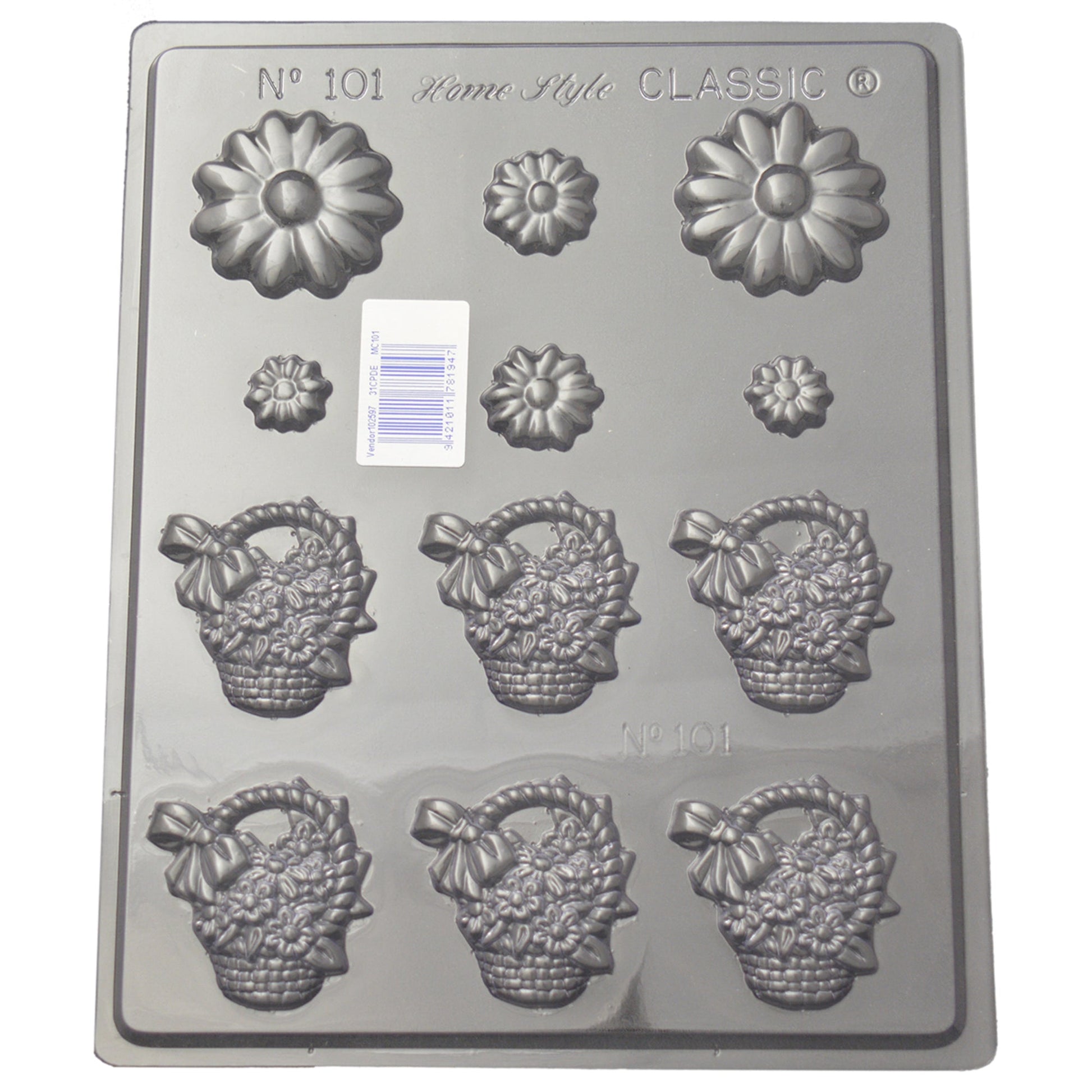 Daisy Basket Mould (0.6mm) - Cafe Supply