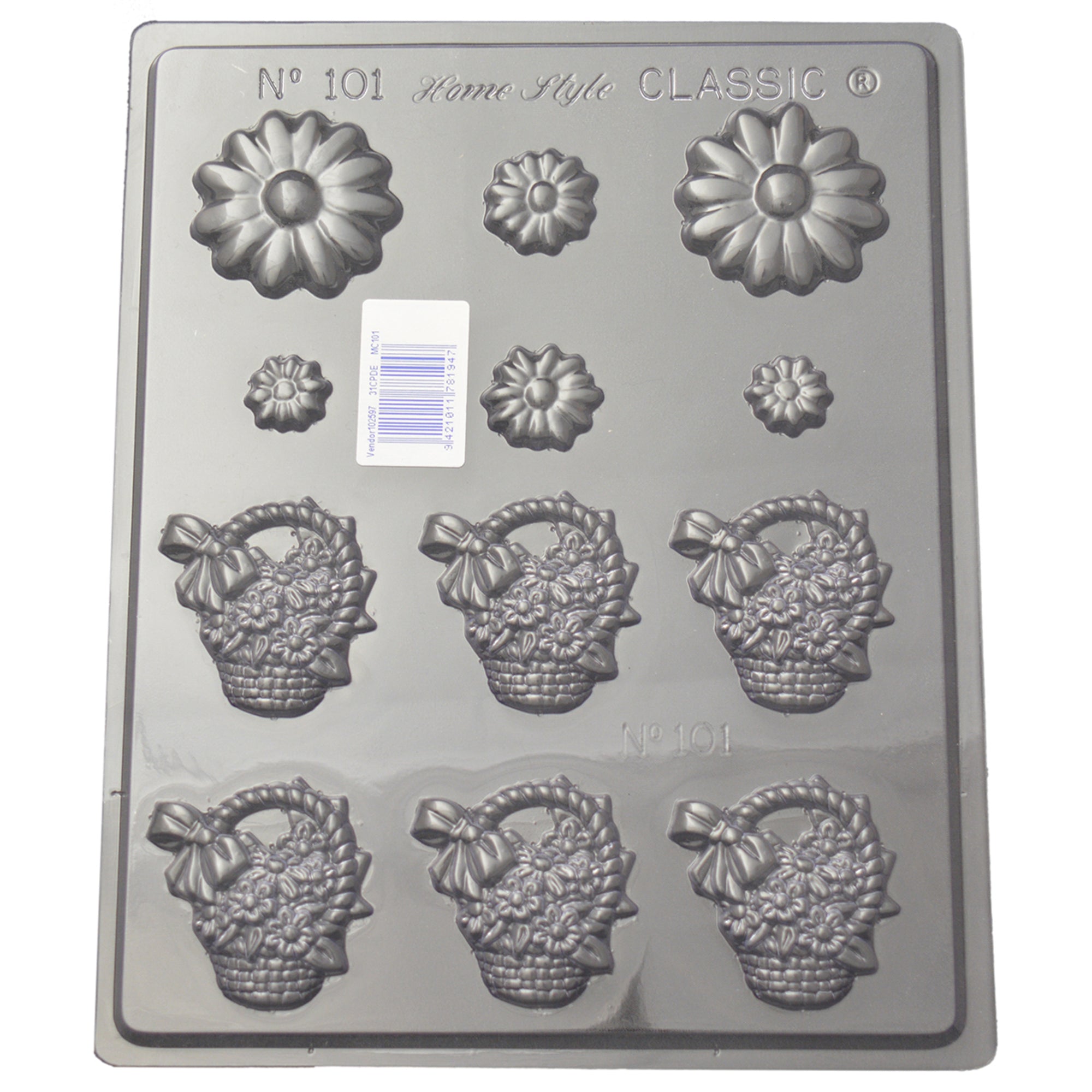 Daisy Basket Mould (0.6mm) - Cafe Supply