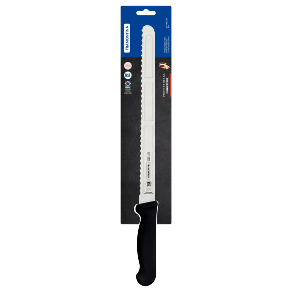 Tramontina Professional Master Black Bread Knife 12", 30cm