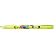 Uni Propus Window Double-Ended Highlighter 4.0mm/0.6mm Yellow PUS-102 - Cafe Supply
