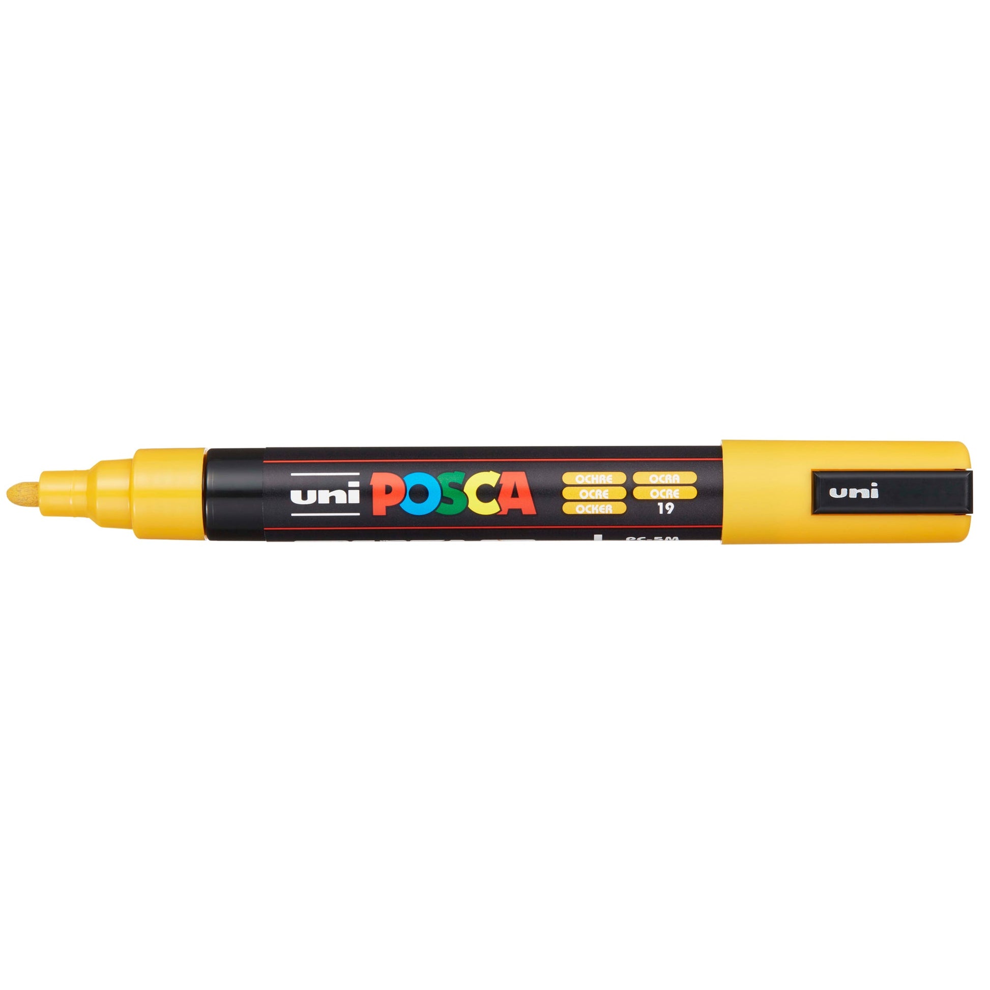 Uni Posca Marker 1.8-2.5mm Med Bullet Ochre PC-5M - Cafe Supply