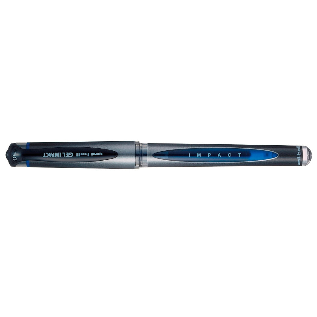 Uni-Ball Signo Gel Impact 1.0mm Capped Blue UM-153S - Cafe Supply