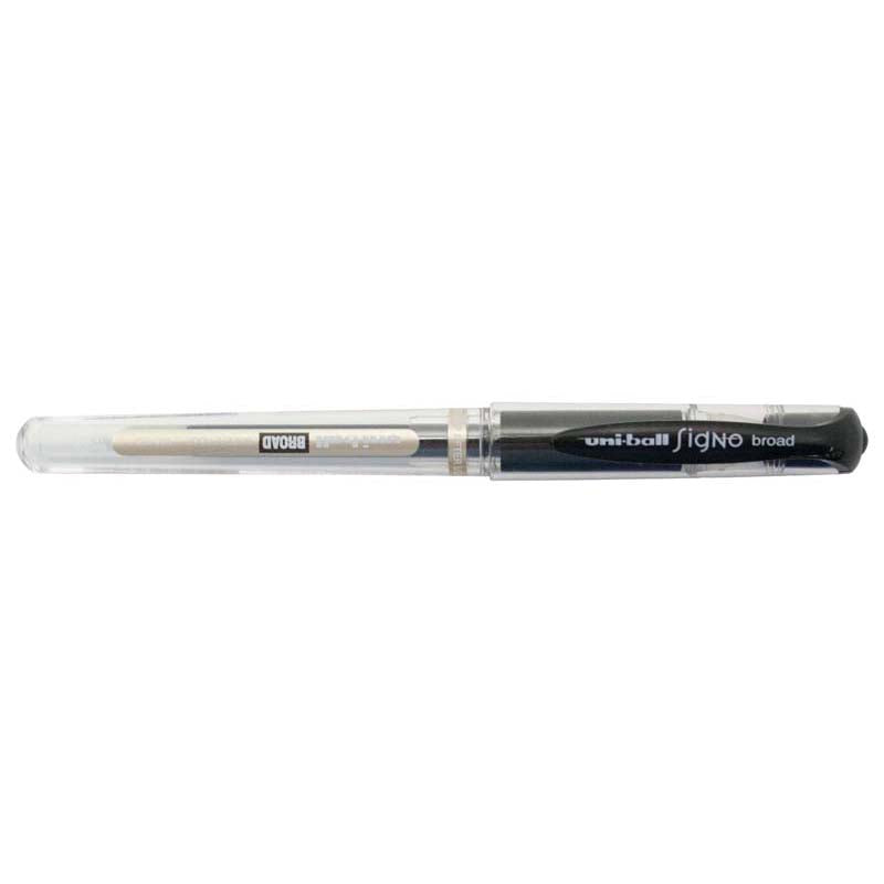 Uni-ball Signo Broad 1.0mm Capped Black UM-153 - Cafe Supply