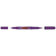 Uni Prockey Marker Dual Tip 0.4/0.9mm Violet PM-120 - Cafe Supply