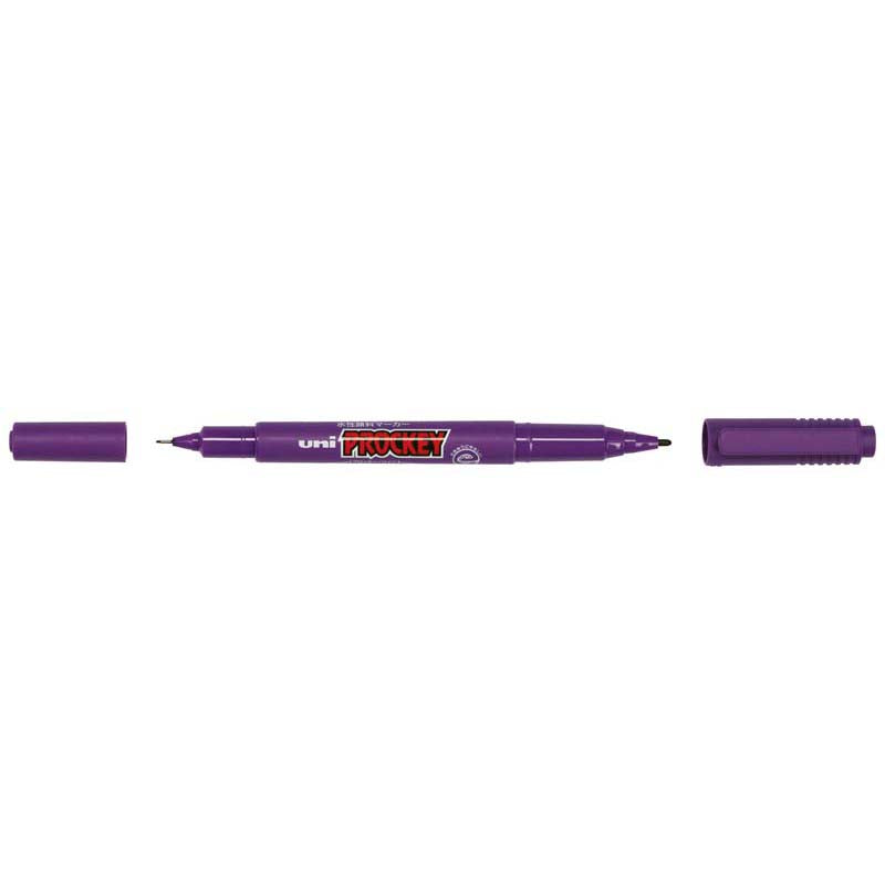 Uni Prockey Marker Dual Tip 0.4/0.9mm Violet PM-120 - Cafe Supply