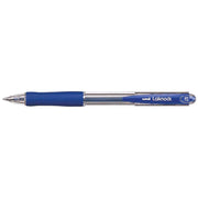 Uni Laknock 0.7mm Retractable Fine Blue SN-100 - Cafe Supply