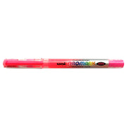 Uni Promark Highlighter 4.0mm Chisel Pink USP-105 - Cafe Supply