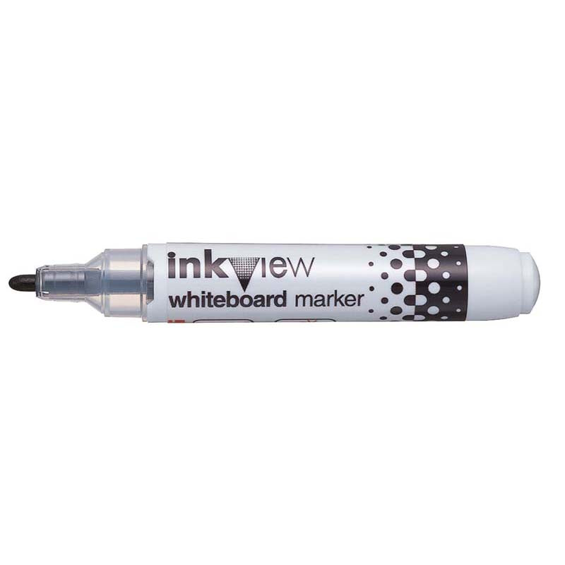 Uni Inkview 1.8-2.2mm Whiteboard Bullet Black PWB-202 - Cafe Supply