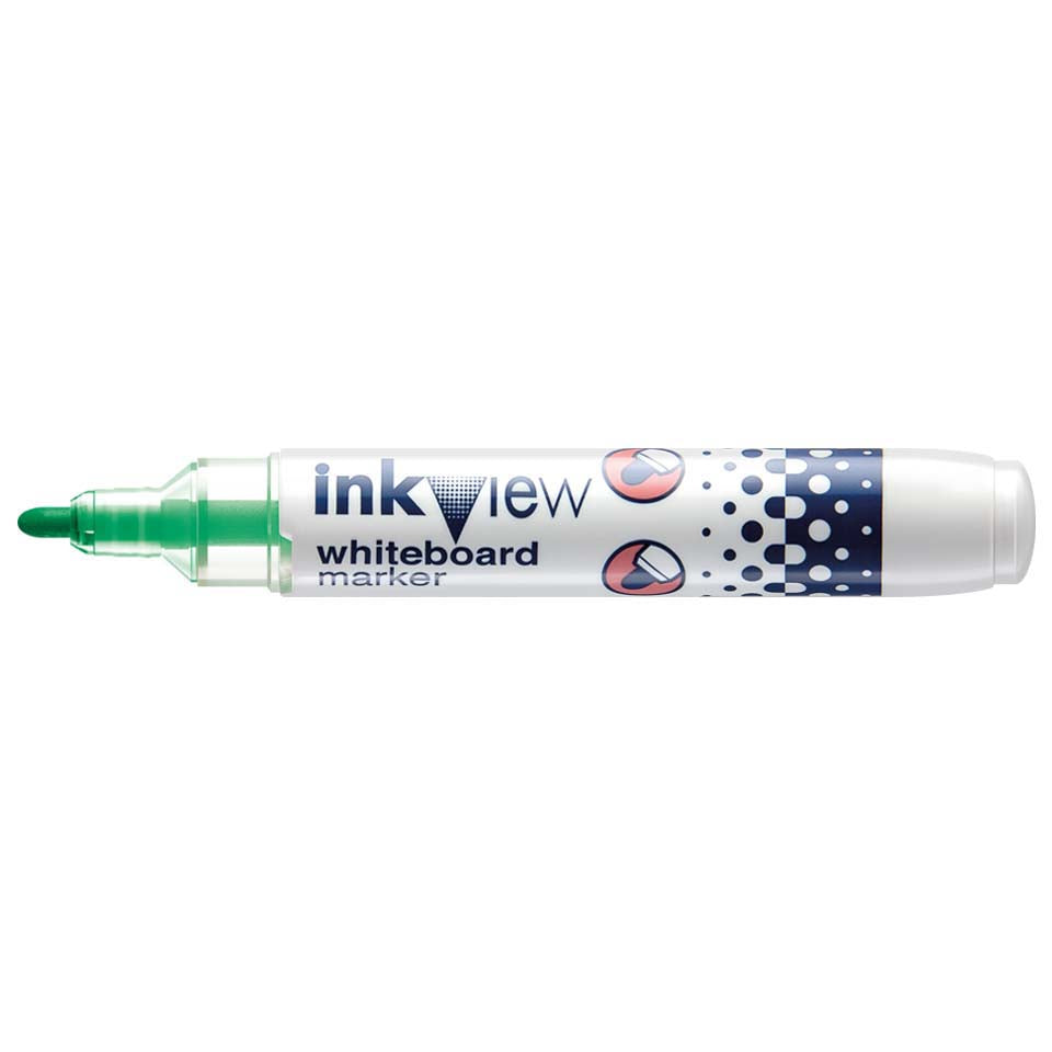 Uni Inkview 1.8-2.2mm Whiteboard Bullet Green PWB-202 - Cafe Supply