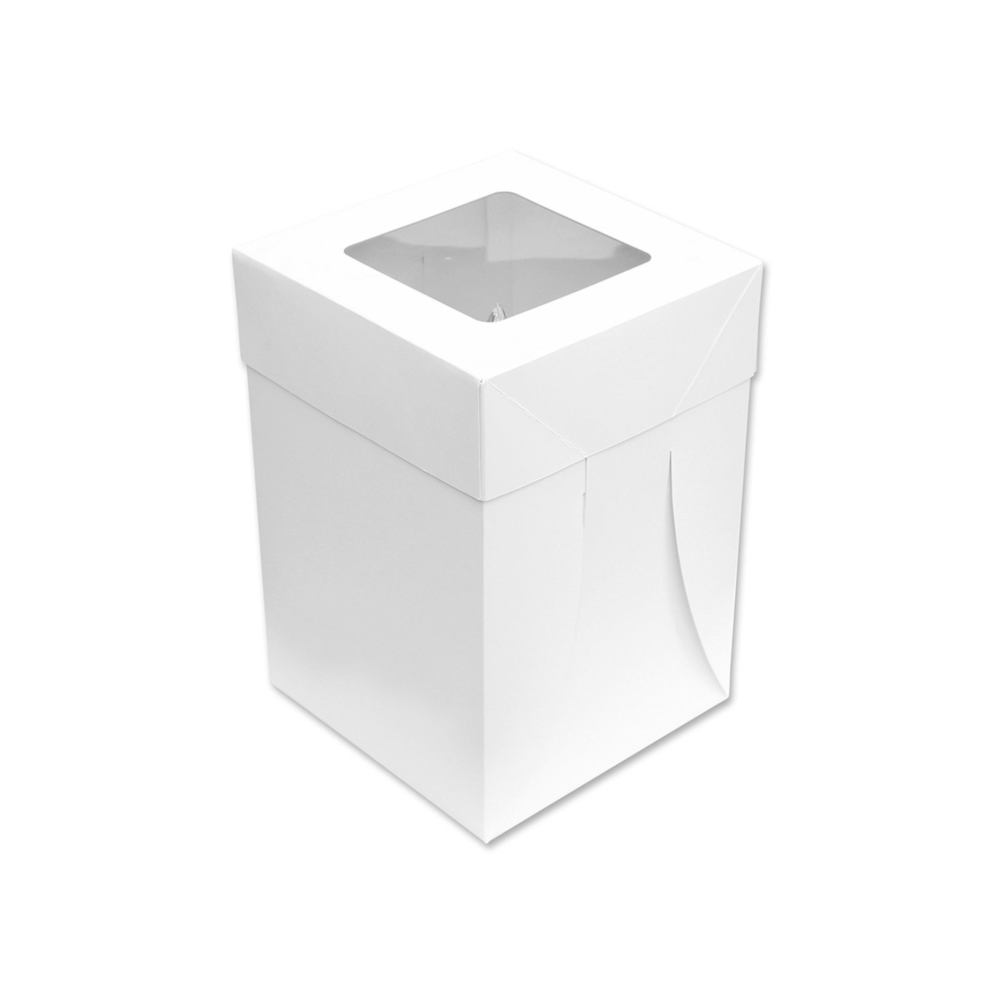 Tall Cake Box (Window - 10" x 10" x 12") - SOLD OUT - Cafe Supply