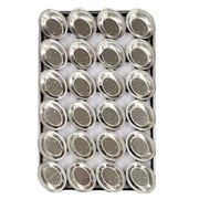 Palletized Pie Tins, (24) x Oval tins, 130x105x29mm, Tray size 720x460mm - Cafe Supply