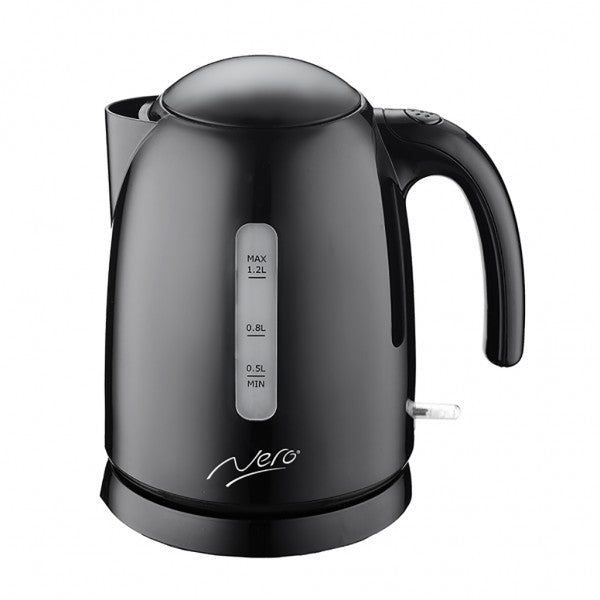 Nero Deluxe Studio Black 1.2 L Kettle - Cafe Supply