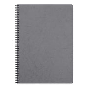 Age Bag Spiral Notebook A4 Lined Grey