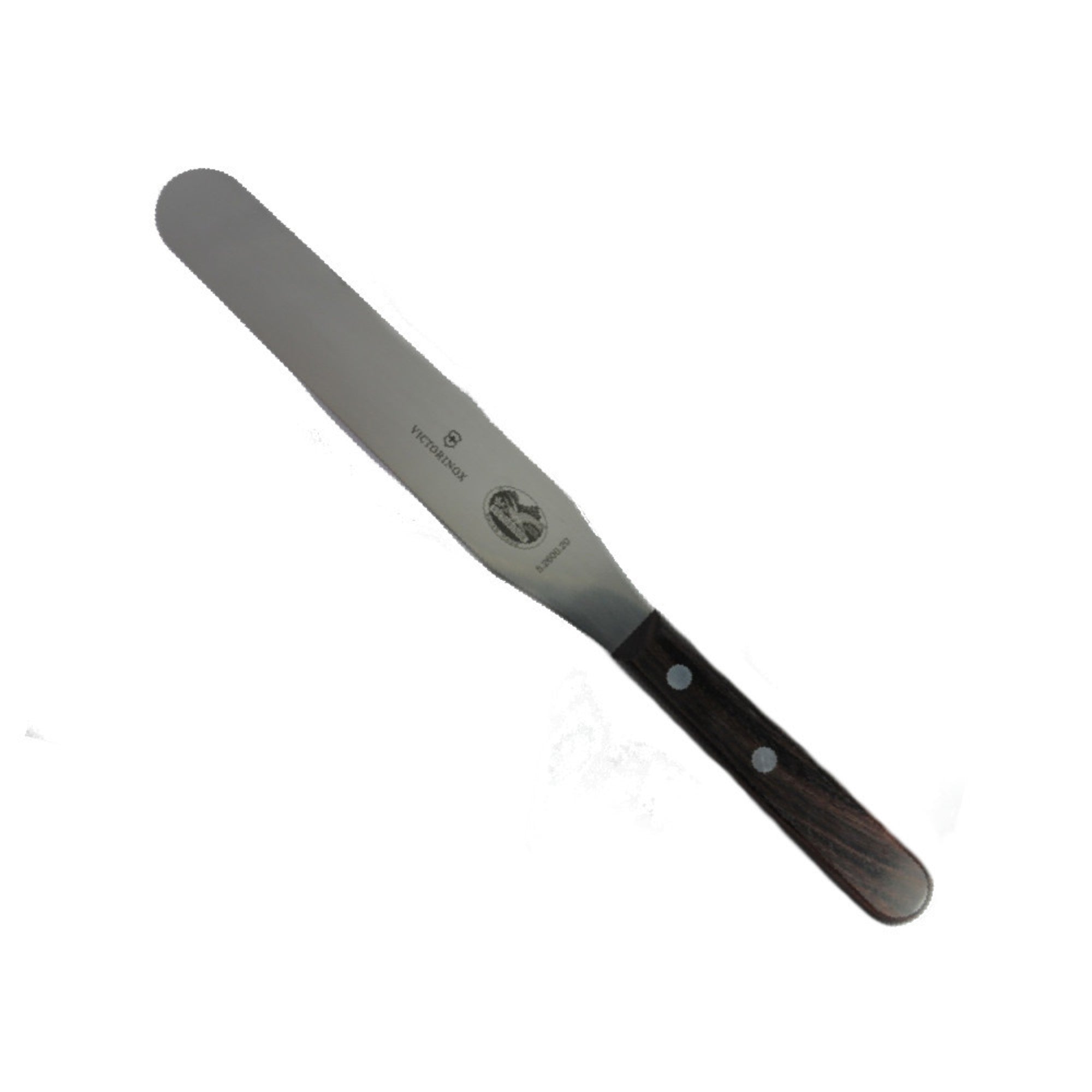 Straight Pallette Knife, 20cm (Rosewood handle) - Cafe Supply