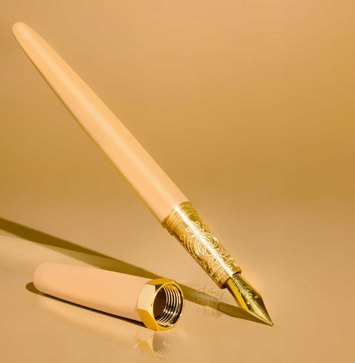 Ferris Wheel Press Fountain Pen Brush Majestic Maple Syrup Gold Nib Fine