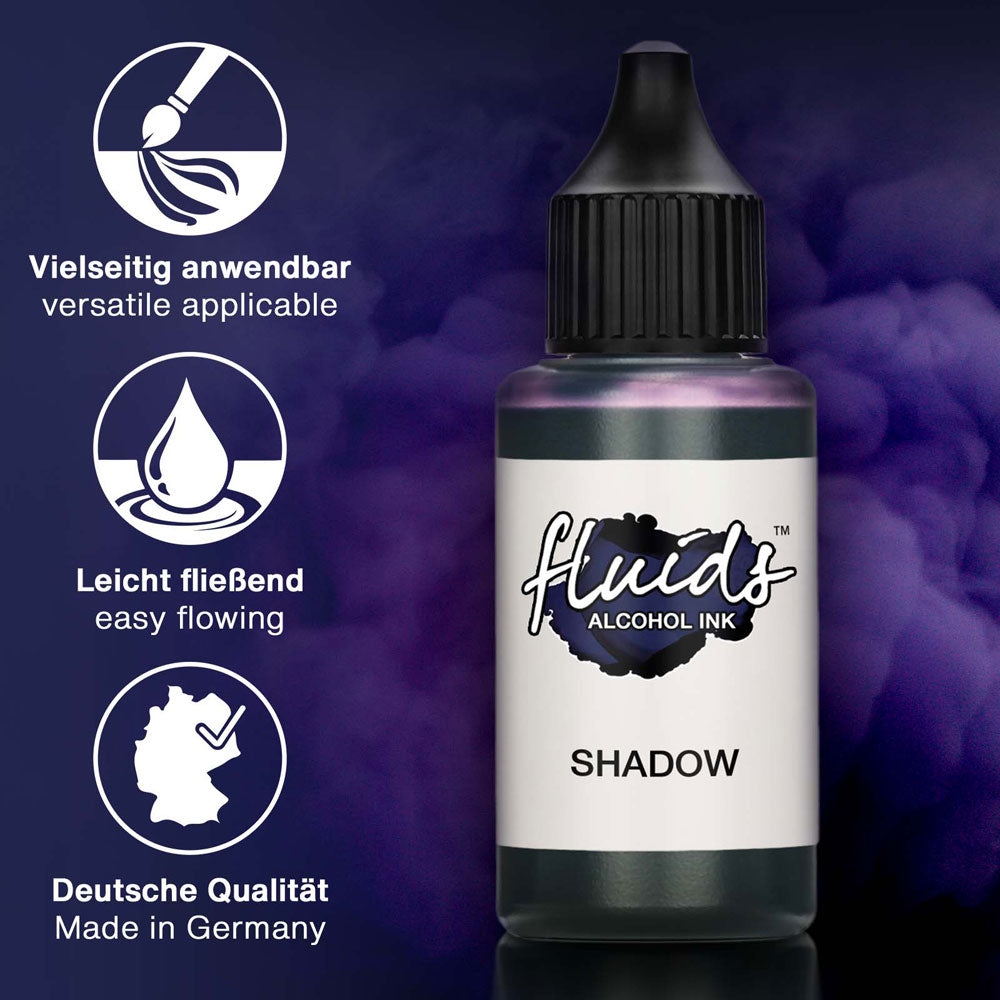 Octopus Fluids Alcohol Ink Shadow Grey-Blue 30ml