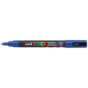 Uni Posca Marker 0.9-1.3mm Fine Blue PC-3M - Cafe Supply