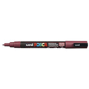Uni Posca Marker 0.9-1.3mm Fine Red Wine PC-3M - Cafe Supply