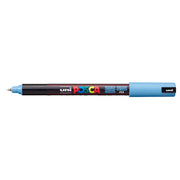 Uni Posca Marker 0.7mm Ultra-Fine Pin Tip Glacier Blue PC-1MR - Cafe Supply