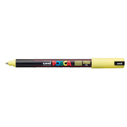 Uni Posca Marker 0.7mm Ultra-Fine Pin Tip Sunshine Yellow PC-1MR - Cafe Supply