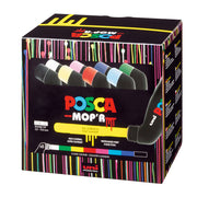 Uni Posca Marker 3-19mm MOP'R 8 Piece Asstd PCM-22 - Cafe Supply
