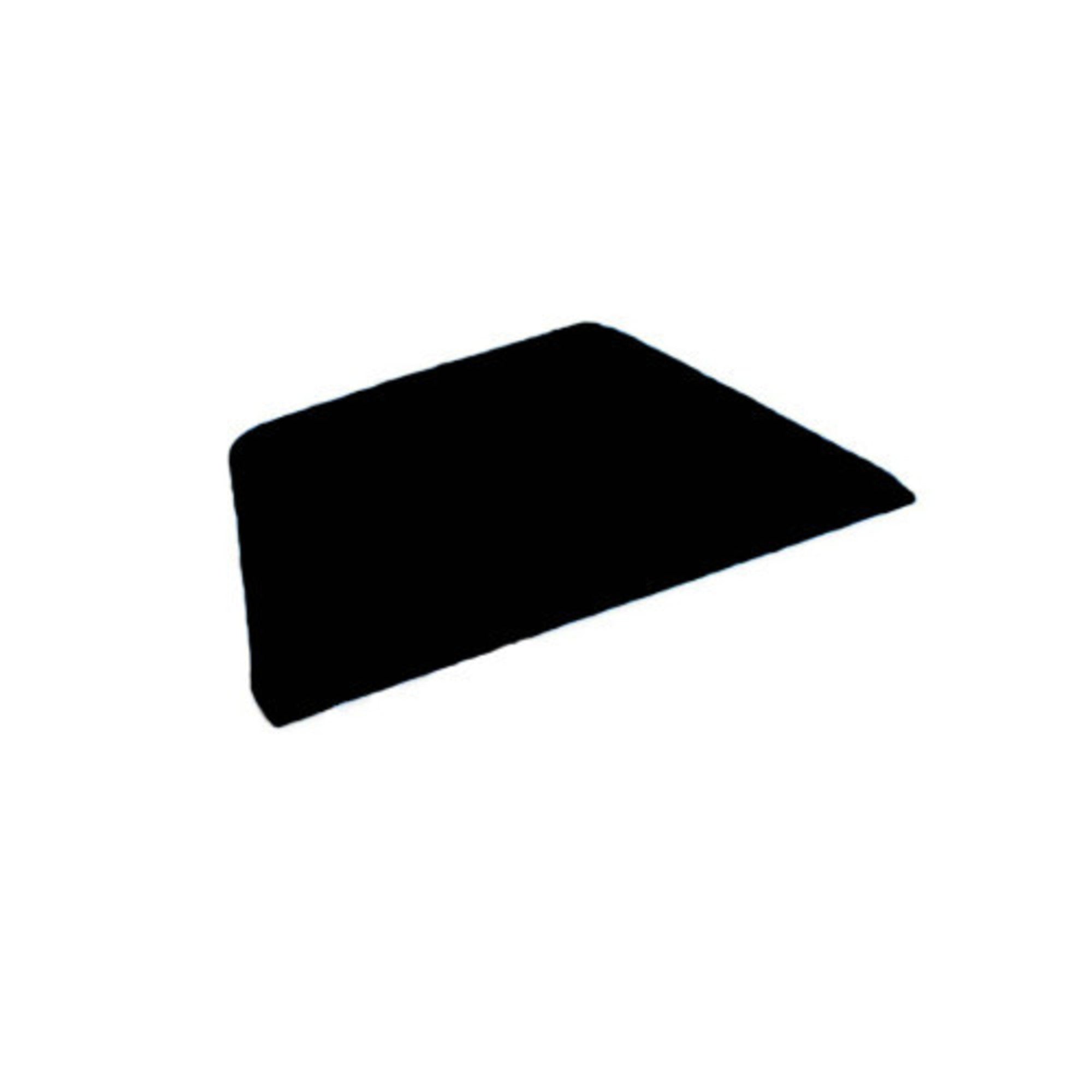 Scraper (black) 216 x 128mm (Heat resistant to 125 deg C, injected with metal thread) - Cafe Supply