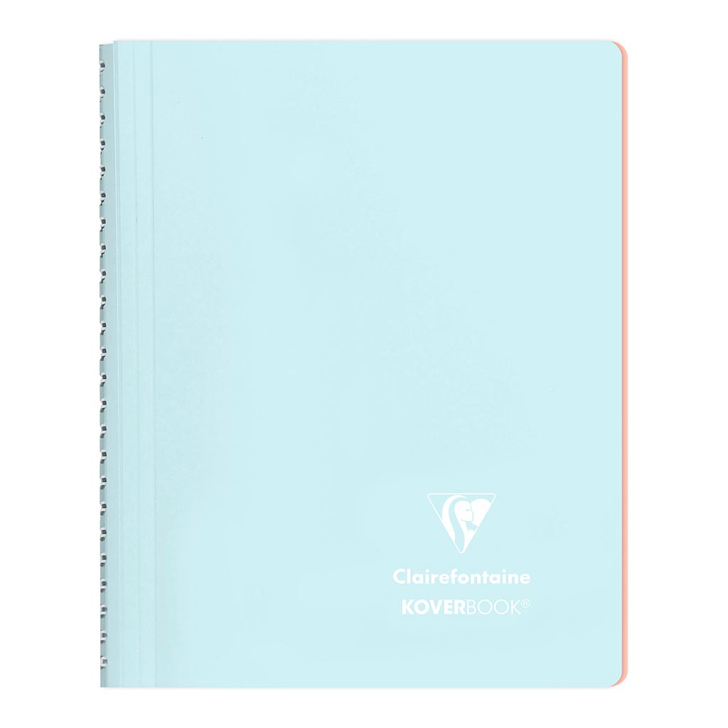 Koverbook Spiral Blush A5 Lined Ice Blue