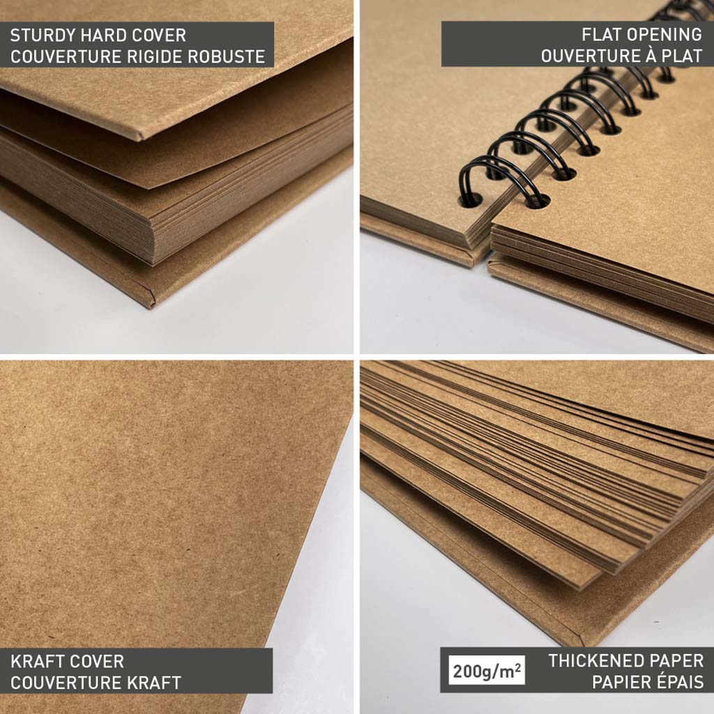Clairefontaine Hardcover Album 27x20cm Kraft