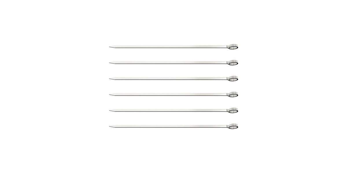 Tramontina Churrasco Skewer 20cm 6 Piece Set