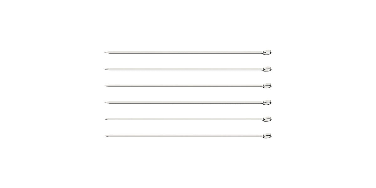 Tramontina Churrasco Skewer 30cm 6 Piece Set