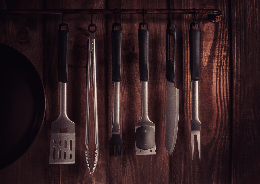 Tramontina Churrasco Black Barbecue Meat Tong 45cm