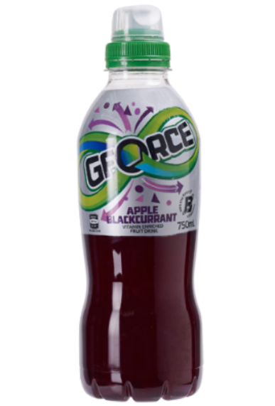 G-Force Apple Blackcurrant Vitamin Enriched Fruit Drink 750ml