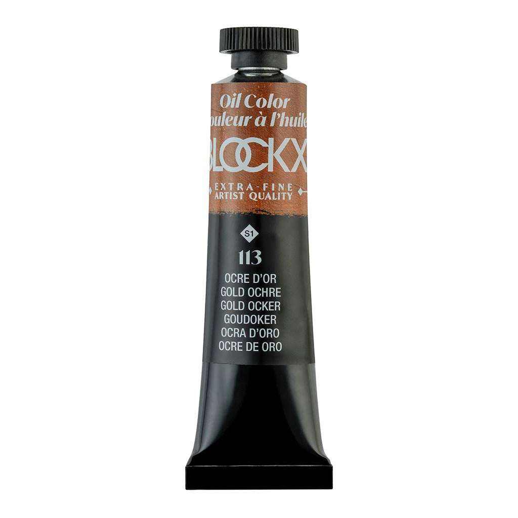 BLOCKX Oil Tube 20ml S1 113 Golden Ochre