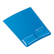 Fellowes Gel Wrist Support Mouse Pad Blue