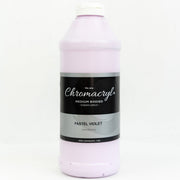 Chromacryl Acrylic Paint Student 1 Litre Pastel Violet