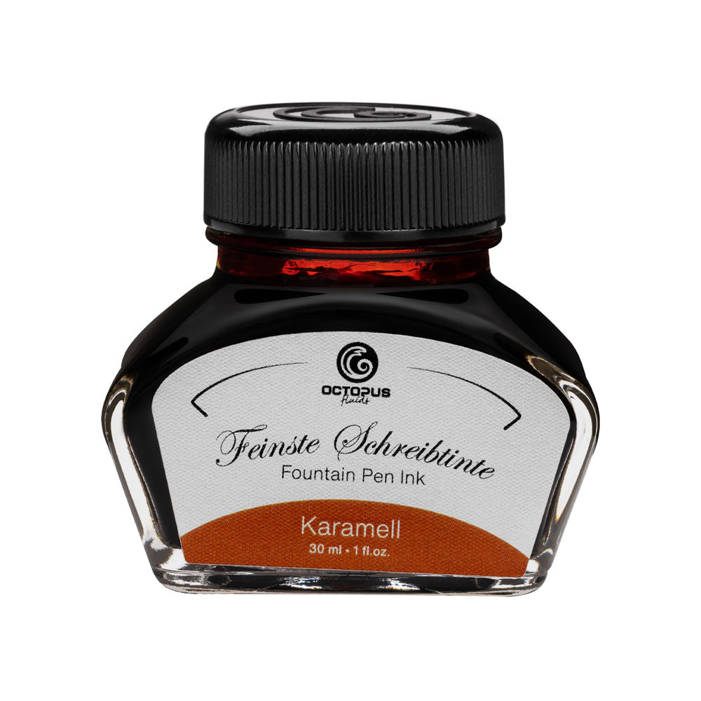 Octopus Fluids Fountain Pen Ink Caramel (Karamell) 30ml