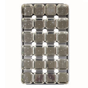 Palletized Pie Tins, (24) Square tins 108x27mm, Tray size 720x460mm - Cafe Supply