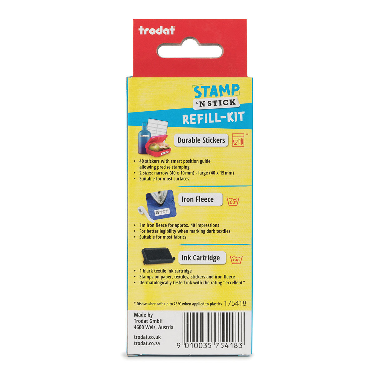 Trodat Stamp 'N Stick Refill Kit