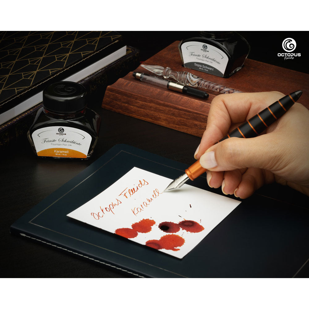 Octopus Fluids Fountain Pen Ink Caramel (Karamell) 30ml